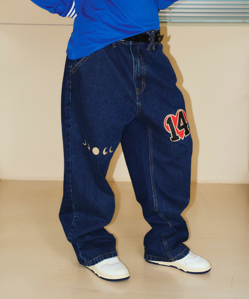 NYXX（エヌワイエックスエックス）の「HEART 14 DENIM PANTS INDIGO（デニムパンツ・レディース・その他・SMALL/MEDIUM）」の2枚目の写真