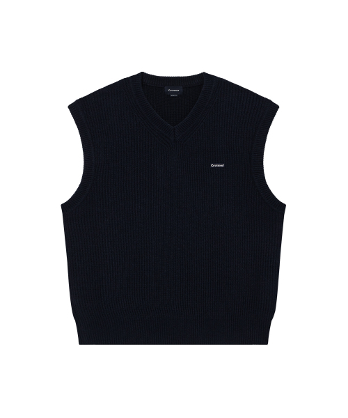 COVERNAT(カバーナット)の「ニットベスト ダークブルー(ニット/セーター・メンズ・その他・SMALL/MEDIUM/LARGE/X-LARGE)」の2枚目の写真