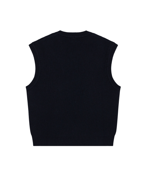 COVERNAT(カバーナット)の「ニットベスト ダークブルー(ニット/セーター・メンズ・その他・SMALL/MEDIUM/LARGE/X-LARGE)」の3枚目の写真