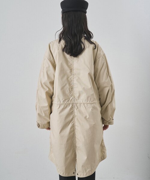 Whim Gazette（ウィムガゼット）の「ライナー付ミリタリーコート