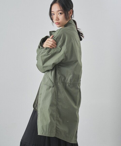 美品【Whim Gazette】ウィム ガゼット　モッズコート　ライナー付カーキ ライナー付ミリタリーコート（モッズコート）｜Whim Gazette（ウィム