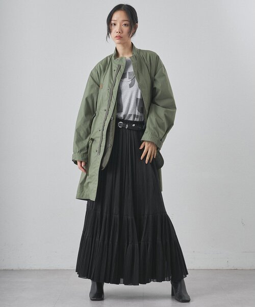 Whim Gazette（ウィムガゼット）の「ライナー付ミリタリーコート