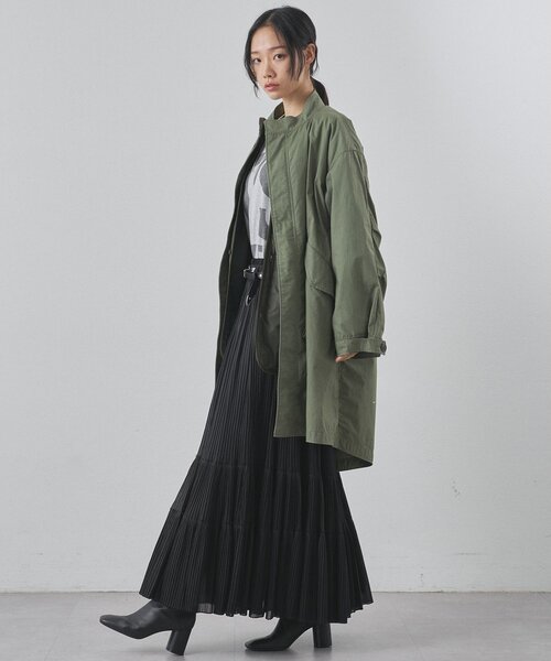Whim Gazette（ウィムガゼット）の「ライナー付ミリタリーコート