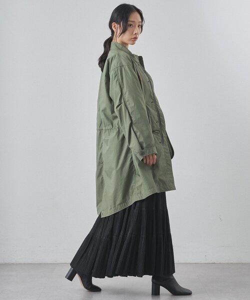 Whim Gazette（ウィムガゼット）の「ライナー付ミリタリーコート