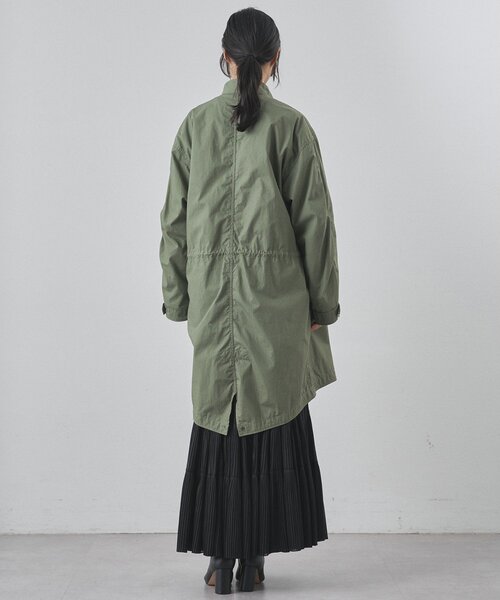 美品　ウィムガゼット　キルトジャケット付きモッズコート　カーキ ライナー付ミリタリーコート（モッズコート）｜Whim Gazette（ウィム