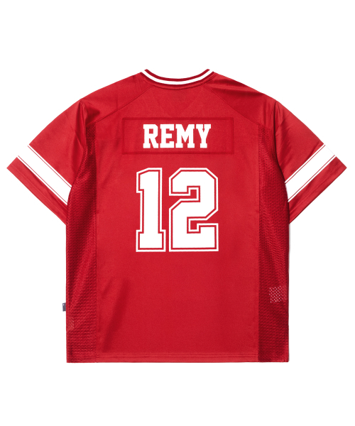 QT8 GARMENTS(キューティーエイトガーメント)の「LB 3R Football Jersey (Red)(ポロシャツ・レディース・その他・SMALL/MEDIUM/LARGE/X-LARGE)」の3枚目の写真