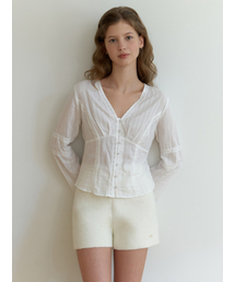 Pitta lace blouse (white)