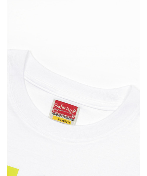 SAFARISPOT（サファリスポット）の「1/2ステッカーパックT（ホワイト）（Tシャツ/カットソー・レディース・ホワイト・FREE）」の3枚目の写真