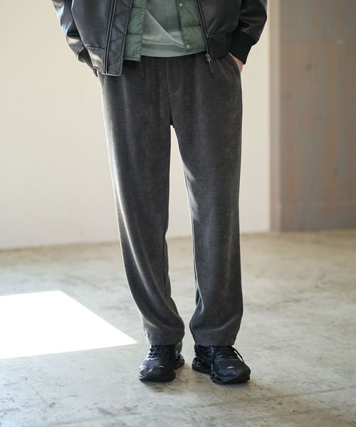 BAYFLOW(ベイフロー)の「裏起毛フリースイージーパンツ(その他パンツ・メンズ・ブラック/チャコール/カーキ・MEDIUM/LARGE)」の1枚目の写真
