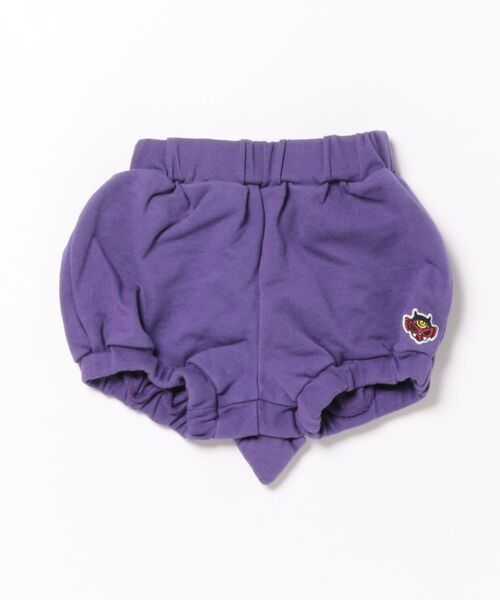 HYSTERIC MINI（ヒステリックミニ）の「PANADA MANIA総柄2WAYALL（その他パンツ・キッズ・パープル/ブラック・SMALL）」の2枚目の写真