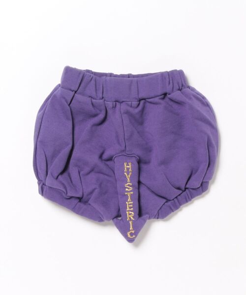 HYSTERIC MINI（ヒステリックミニ）の「PANADA MANIA総柄2WAYALL（その他パンツ・キッズ・パープル/ブラック・SMALL）」の4枚目の写真