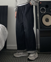 HUKE（ヒューク）の「ヴィンテージワイドデニムパンツ（ネイビー）（デニムパンツ）」