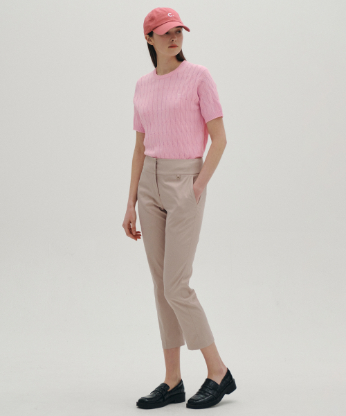 CLOVE（クローブ）の「[23SS clove] Basic Straight Pants (Beige)（その他パンツ・レディース・その他・SMALL/MEDIUM）」の3枚目の写真