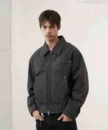 SPERONE（スペロネ）の「カバーブルゾンハンティングジャケット（チャコール）（MA-1）」