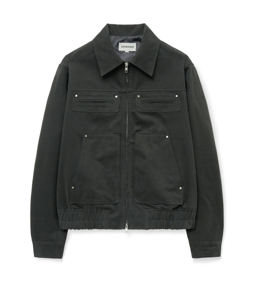 SPERONE（スペロネ）の「カバーブルゾンハンティングジャケット（チャコール）（ブルゾン・メンズ・その他・MEDIUM/LARGE/X-LARGE）」の5枚目の写真