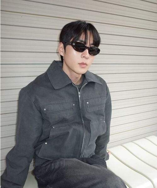 SPERONE（スペロネ）の「カバーブルゾンハンティングジャケット（チャコール）（ブルゾン・メンズ・その他・MEDIUM/LARGE/X-LARGE）」の2枚目の写真