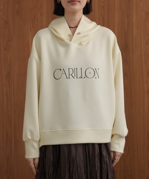 Bou Jeloud（ブージュルード）の「シンプルロゴコクーンパーカー（パーカー・レディース・グレー/ブラック/ライトブルー/アイボリー・FREE）」の20枚目の写真