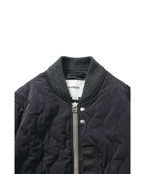 HORLISUN(ホーリーサン)の「Airborne Nylon Padding Jacket Black(ナイロンジャケット・レディース・その他・SMALL/MEDIUM/LARGE)」の3枚目の写真