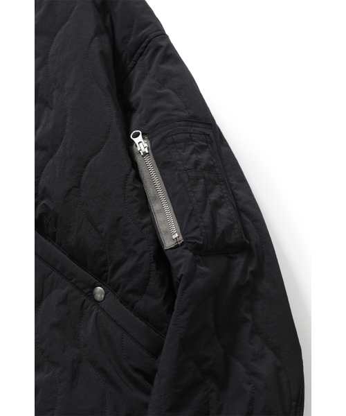HORLISUN(ホーリーサン)の「Airborne Nylon Padding Jacket Black(ナイロンジャケット・レディース・その他・SMALL/MEDIUM/LARGE)」の4枚目の写真