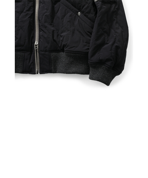 HORLISUN(ホーリーサン)の「Airborne Nylon Padding Jacket Black(ナイロンジャケット・レディース・その他・SMALL/MEDIUM/LARGE)」の5枚目の写真