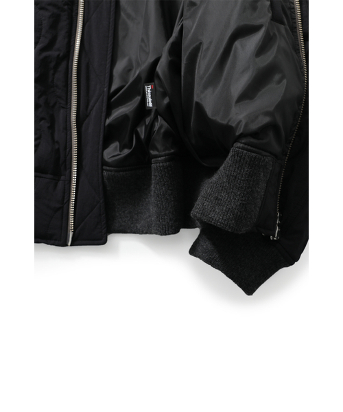 HORLISUN(ホーリーサン)の「Airborne Nylon Padding Jacket Black(ナイロンジャケット・レディース・その他・SMALL/MEDIUM/LARGE)」の6枚目の写真