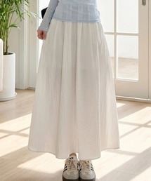 Aラインロングスカート