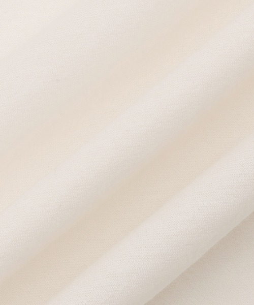 ADAM ET ROPE'（アダムエロペ）の「シアークルーネックトップス（Tシャツ/カットソー・レディース・オフホワイト/ブラウン/ライトグリーン・FREE）」の22枚目の写真