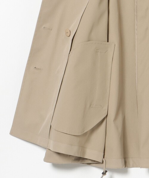 BEAMS HEART（ビームスハート）の「ダブル ブレスト ミドル トレンチコート（トレンチコート・レディース・ベージュ/ブラウン・FREE）」の14枚目の写真