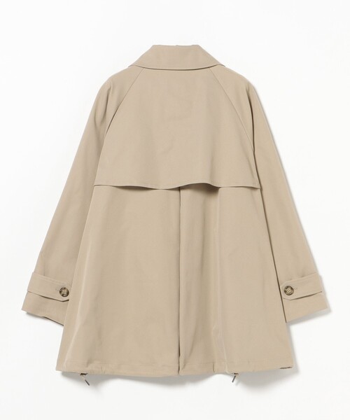 BEAMS HEART（ビームスハート）の「ダブル ブレスト ミドル トレンチコート（トレンチコート・レディース・ベージュ/ブラウン・FREE）」の15枚目の写真