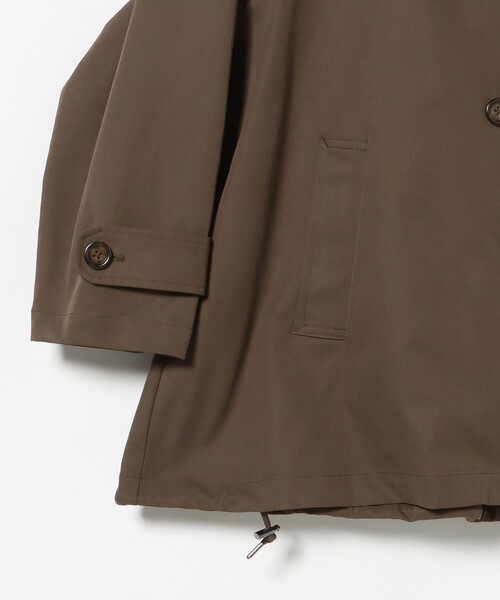 BEAMS HEART（ビームスハート）の「ダブル ブレスト ミドル トレンチコート（トレンチコート・レディース・ベージュ/ブラウン・FREE）」の19枚目の写真