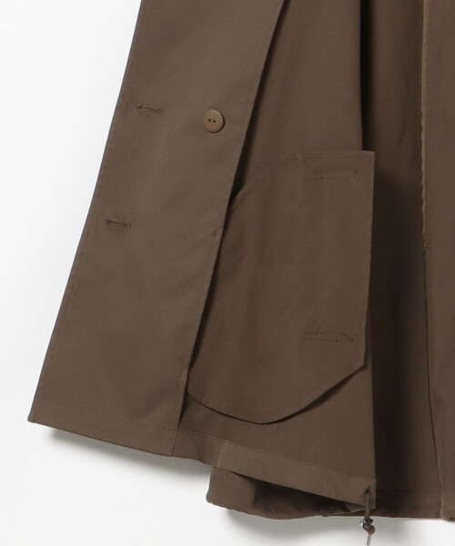 BEAMS HEART（ビームスハート）の「ダブル ブレスト ミドル トレンチコート（トレンチコート・レディース・ベージュ/ブラウン・FREE）」の20枚目の写真