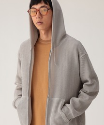 メッシュ ジップアップ フーディ【リラックスフィット】