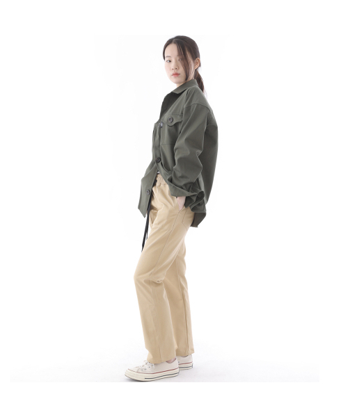 SAINTCREW(セントクルー)の「ツーレイヤーバテックポケットボタンシャツジャケット2L-401SJカーキ(デニムジャケット・メンズ・その他・X-LARGE/LARGE/MEDIUM)」の11枚目の写真