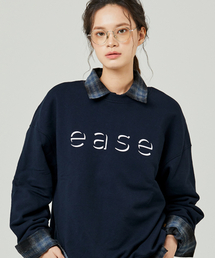 ease（イーズ）の「ESSENTIAL SWEATSHIRTS_NAVY（スウェット）」