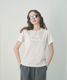 ミヘブ グラフィック シンボル Tシャツ ホワイト