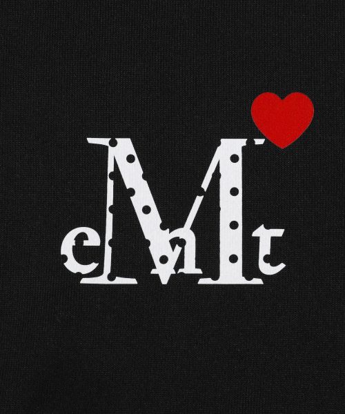 MUCENT（ムセント）の「ラブリッツミニハートロゴフードジップアップ 男女共用 (2カラー)（パーカー・レディース・ブラック/グレー・SHORT/1）」の16枚目の写真