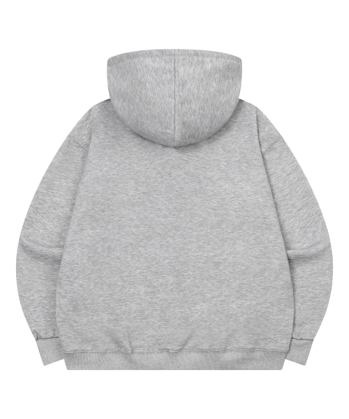 MUCENT（ムセント）の「ラブリッツミニハートロゴフードジップアップ 男女共用 (2カラー)（パーカー・レディース・ブラック/グレー・SHORT/1）」の7枚目の写真