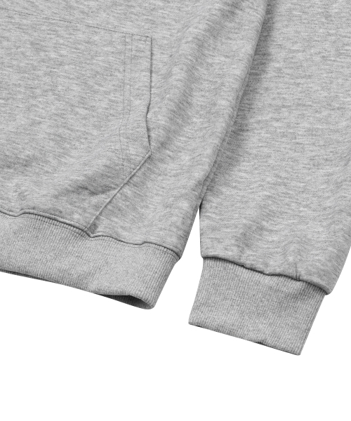 MUCENT（ムセント）の「ラブリッツミニハートロゴフードジップアップ 男女共用 (2カラー)（パーカー・レディース・ブラック/グレー・SHORT/1）」の9枚目の写真