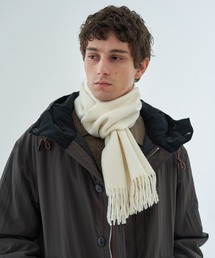 THE INOUE BROTHERS｜ザイノウエブラザーズのマフラー（ホワイト/白色