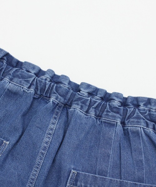 URCH RNA(アーチ アールエヌエー)の「R4416 ワークテイストのPJ'sパンツ(デニムパンツ・レディース・ライトインディゴブルー・FREE)」の13枚目の写真
