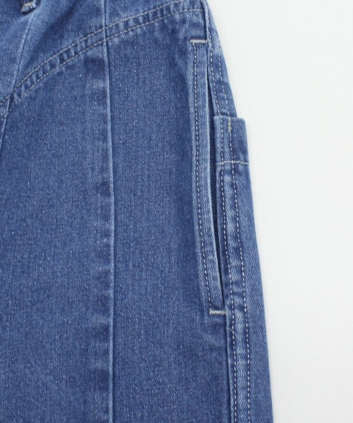 URCH RNA(アーチ アールエヌエー)の「R4416 ワークテイストのPJ'sパンツ(デニムパンツ・レディース・ライトインディゴブルー・FREE)」の15枚目の写真