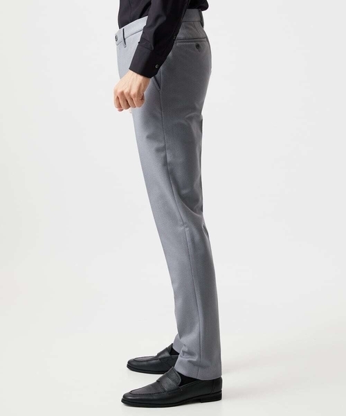 MICHEL KLEIN HOMME (ミッシェルクランオム)の「ダウンファブリックスラックスパンツ(スラックス・メンズ・グレー/ブラック/アイボリー・MEDIUM/LARGE/X-LARGE)」の13枚目の写真