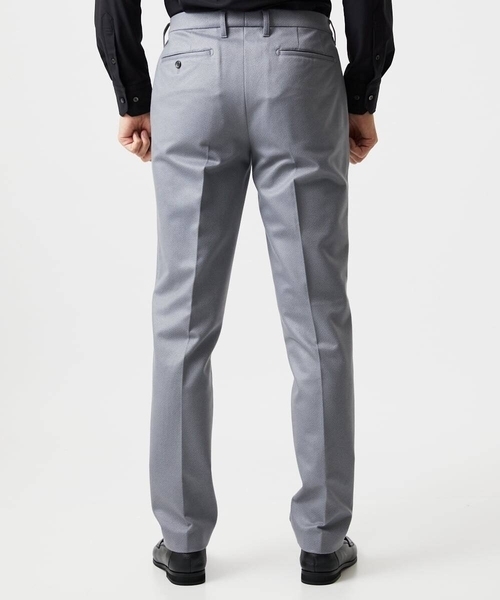 MICHEL KLEIN HOMME (ミッシェルクランオム)の「ダウンファブリックスラックスパンツ(スラックス・メンズ・グレー/ブラック/アイボリー・MEDIUM/LARGE/X-LARGE)」の12枚目の写真