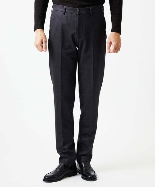 MICHEL KLEIN HOMME (ミッシェルクランオム)の「ダウンファブリックスラックスパンツ(スラックス・メンズ・グレー/ブラック/アイボリー・MEDIUM/LARGE/X-LARGE)」の6枚目の写真