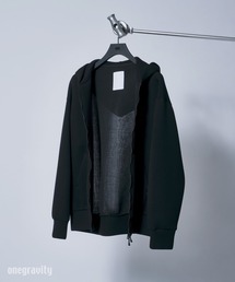 onegravity（ワングラビティ）の「onegravity   ウールブレンドシアーダンボールニットフーディー（パーカー）」