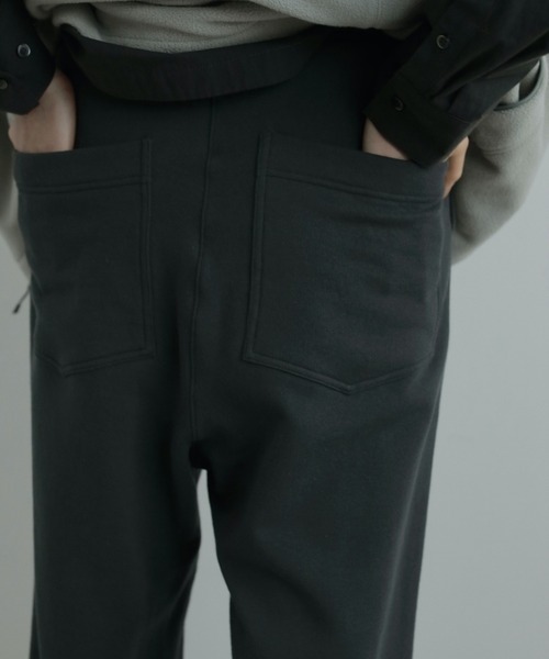 anuke（アンヌーク）の「[anuke/アンヌーク] ワイド スウェットパンツ（スウェットパンツ・レディース・グレー/チャコールグレー・36）」の4枚目の写真