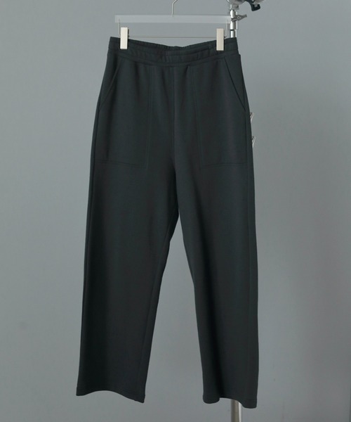 anuke（アンヌーク）の「[anuke/アンヌーク] ワイド スウェットパンツ（スウェットパンツ・レディース・グレー/チャコールグレー・36）」の6枚目の写真