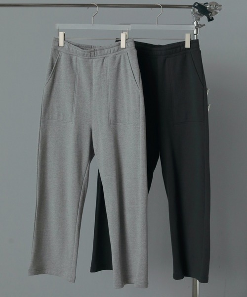 anuke（アンヌーク）の「[anuke/アンヌーク] ワイド スウェットパンツ（スウェットパンツ・レディース・グレー/チャコールグレー・36）」の14枚目の写真