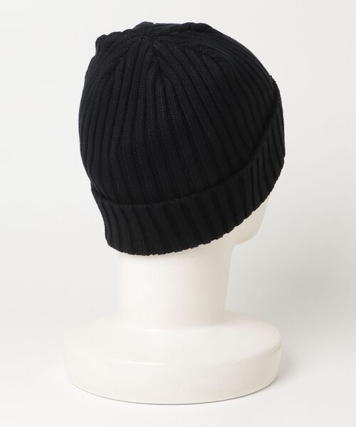 KIJIMA TAKAYUKI（キジマ　タカユキ）の「【KIJIMATAKAYUKI/キジマタカユキ】COTTON WATCH CAP（ニットキャップ/ビーニー・メンズ・ブラック・FREE）」の5枚目の写真