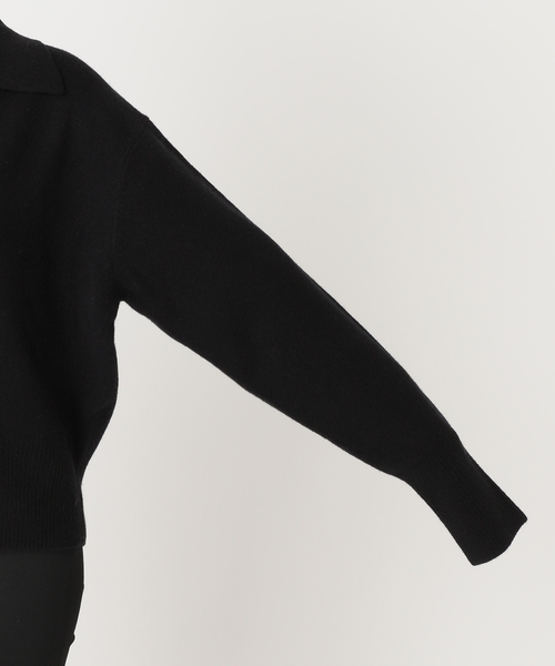 JOURNAL STANDARD（ジャーナルスタンダード）の「《追加3》MUSICオープンカラーカーディガン（カーディガン/ボレロ・レディース・ホワイト/レッド/ブラック/チャコールグレー/ブルー・FREE）」の8枚目の写真